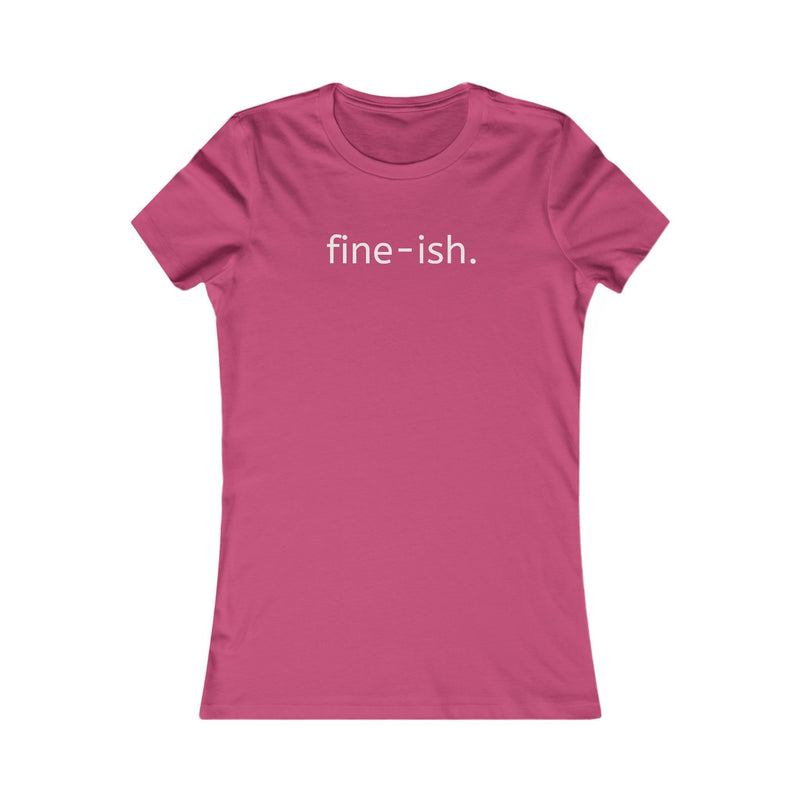 Women's Favorite Tee — Classic Slim-Fit White Tee